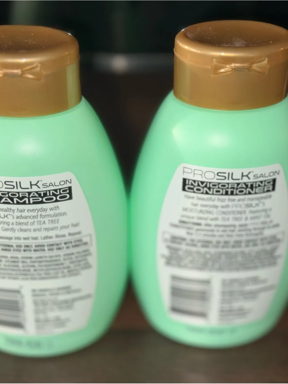 ProSilk Pro Silk Tea Tree & Mint Oil Shampoo & Conditioner 14 FL Oz x2